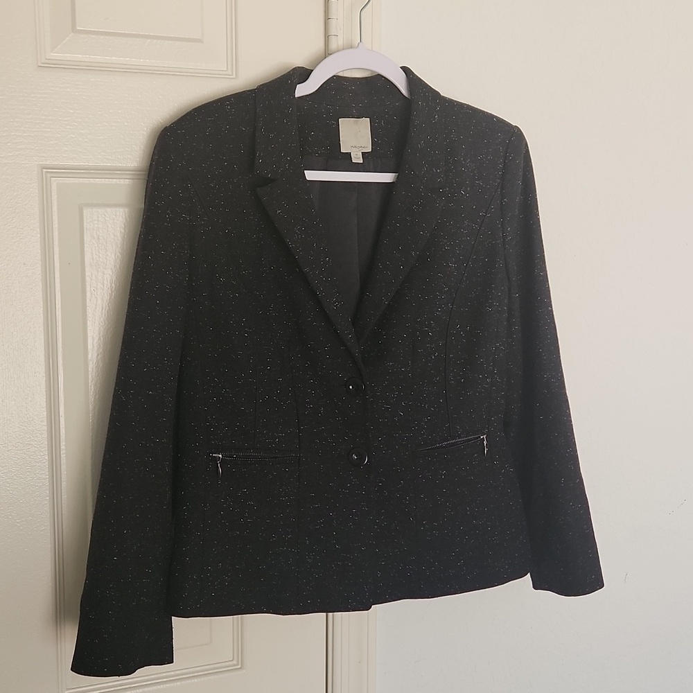 Halogen Womans Black Blazer Sz 14